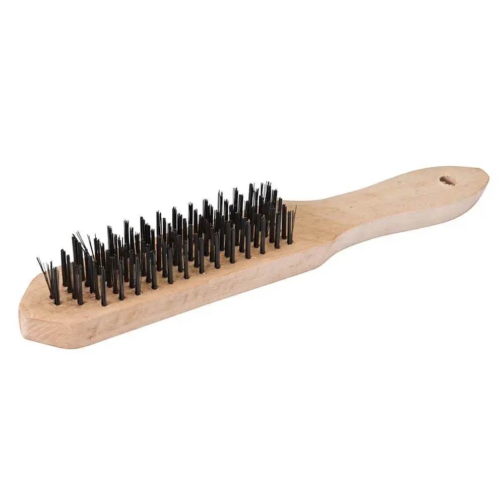 Silverline Heavy Duty Wire Brush 6 Row Pb06 1