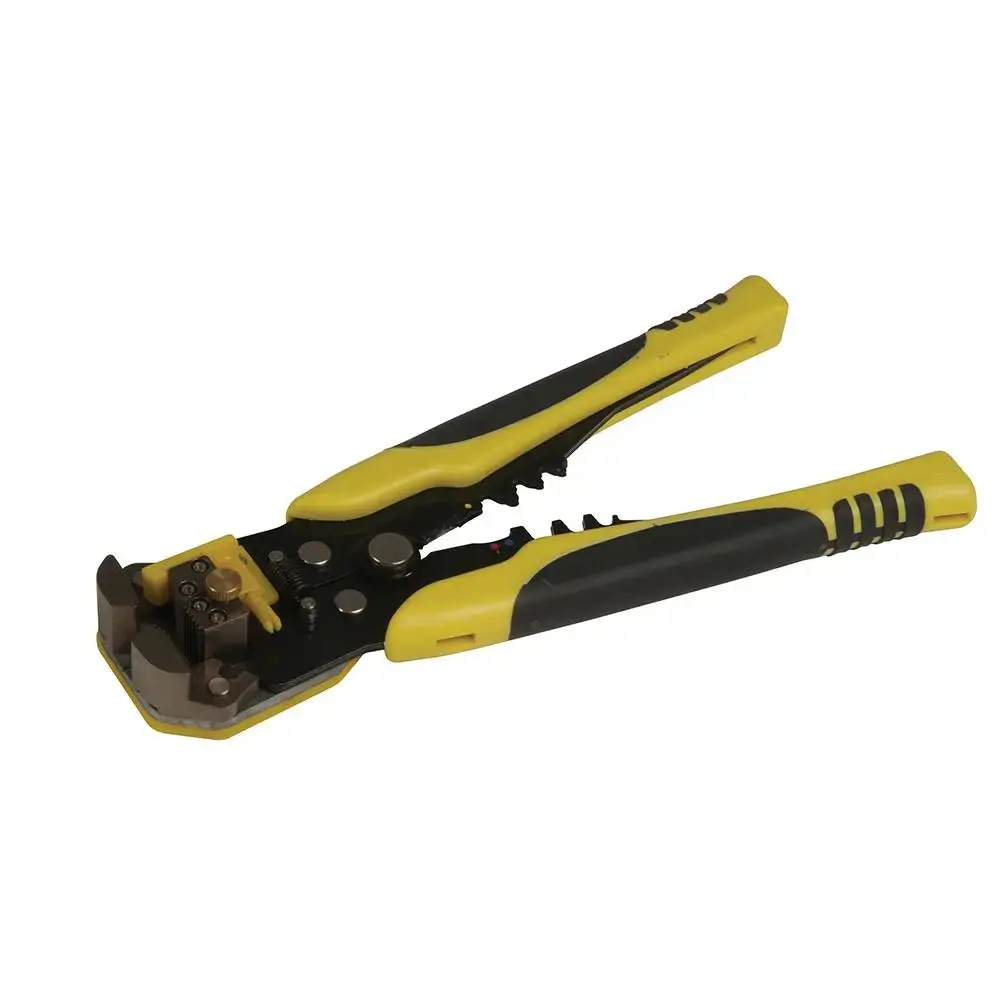 Silverline Heavy Duty Wire Stripper & Crimper 0.2-6Mm² Pliers Copper 1