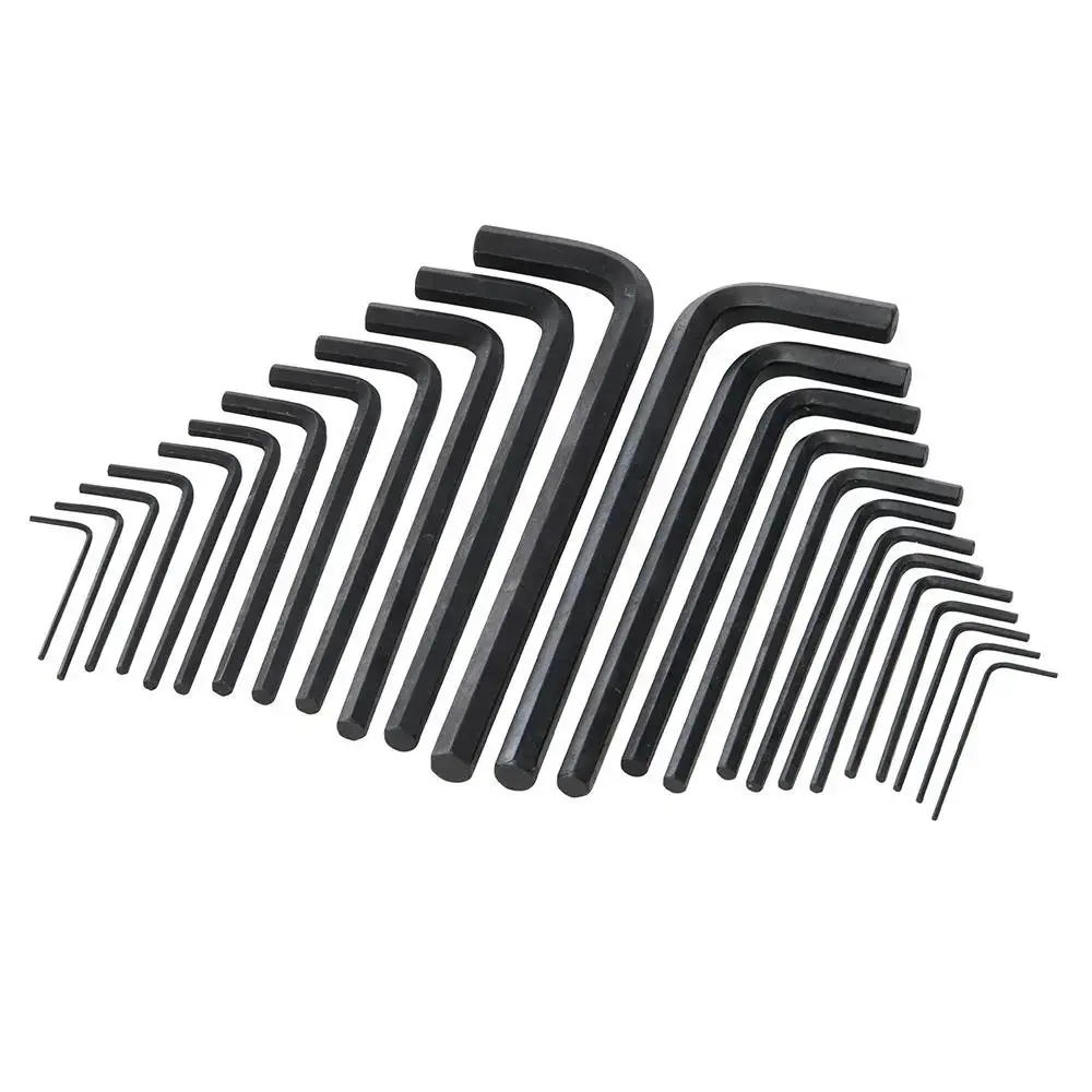 Silverline Hex Key Long Series Set 25Pce Metric & Af Hk25l 1