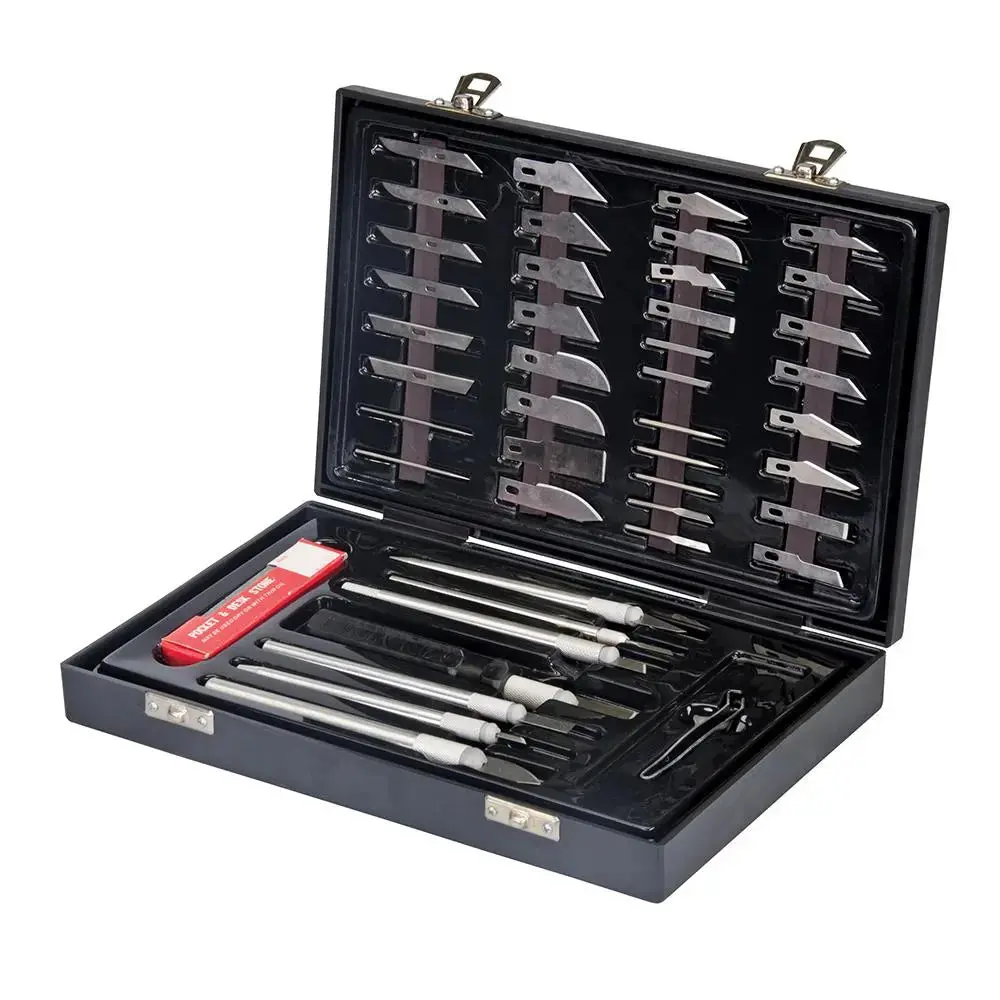 Silverline Hobby Knife Set 51Pce 251239 1