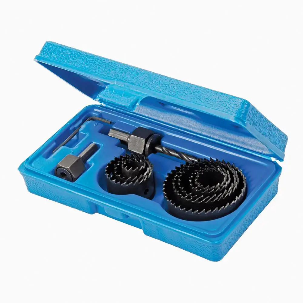 Silverline Holesaw Set 11Pce 19 - 64Mm Dia 995740 1