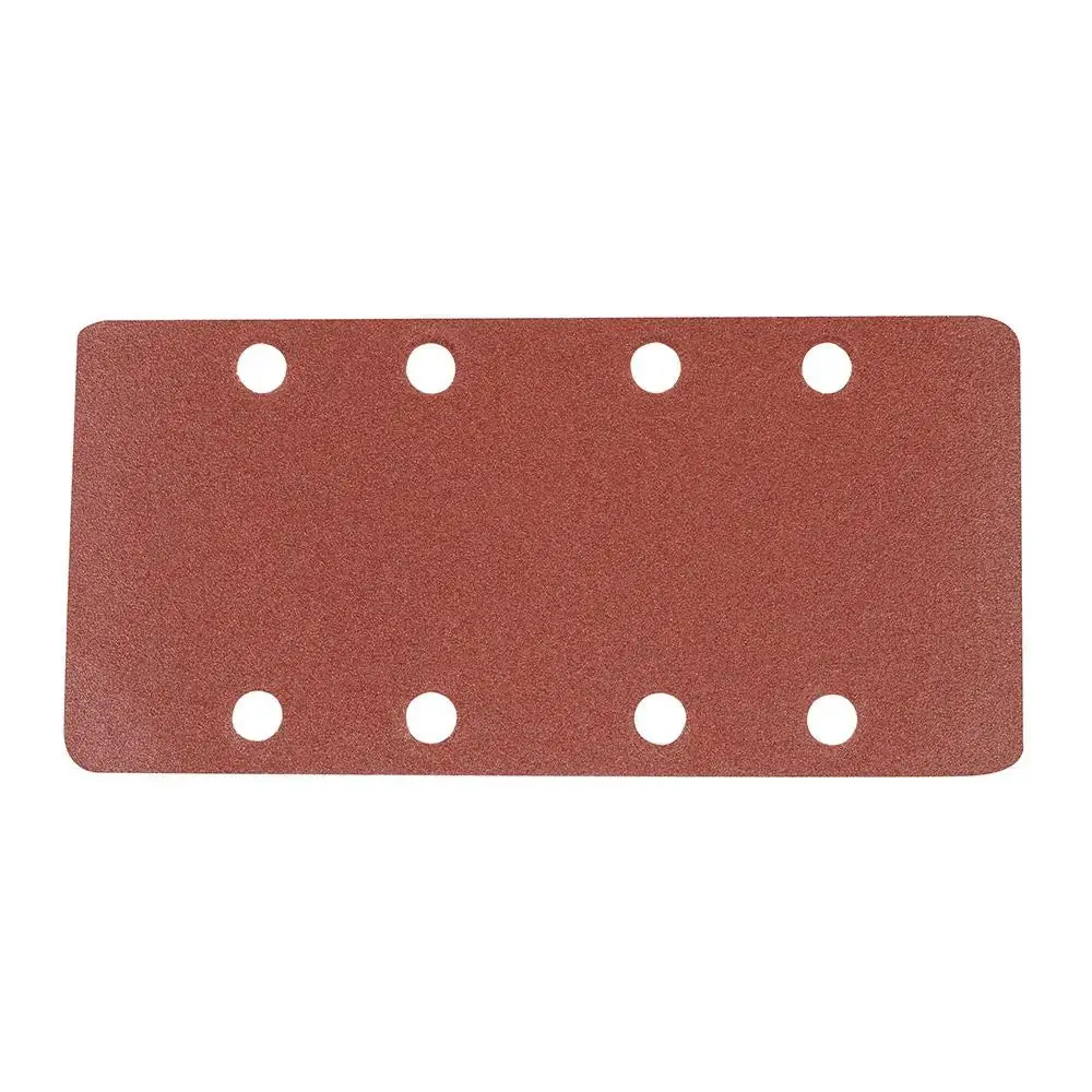 Silverline Hook & Loop 1/3 Sheets Punched 10Pk 120 Grit 868737 1