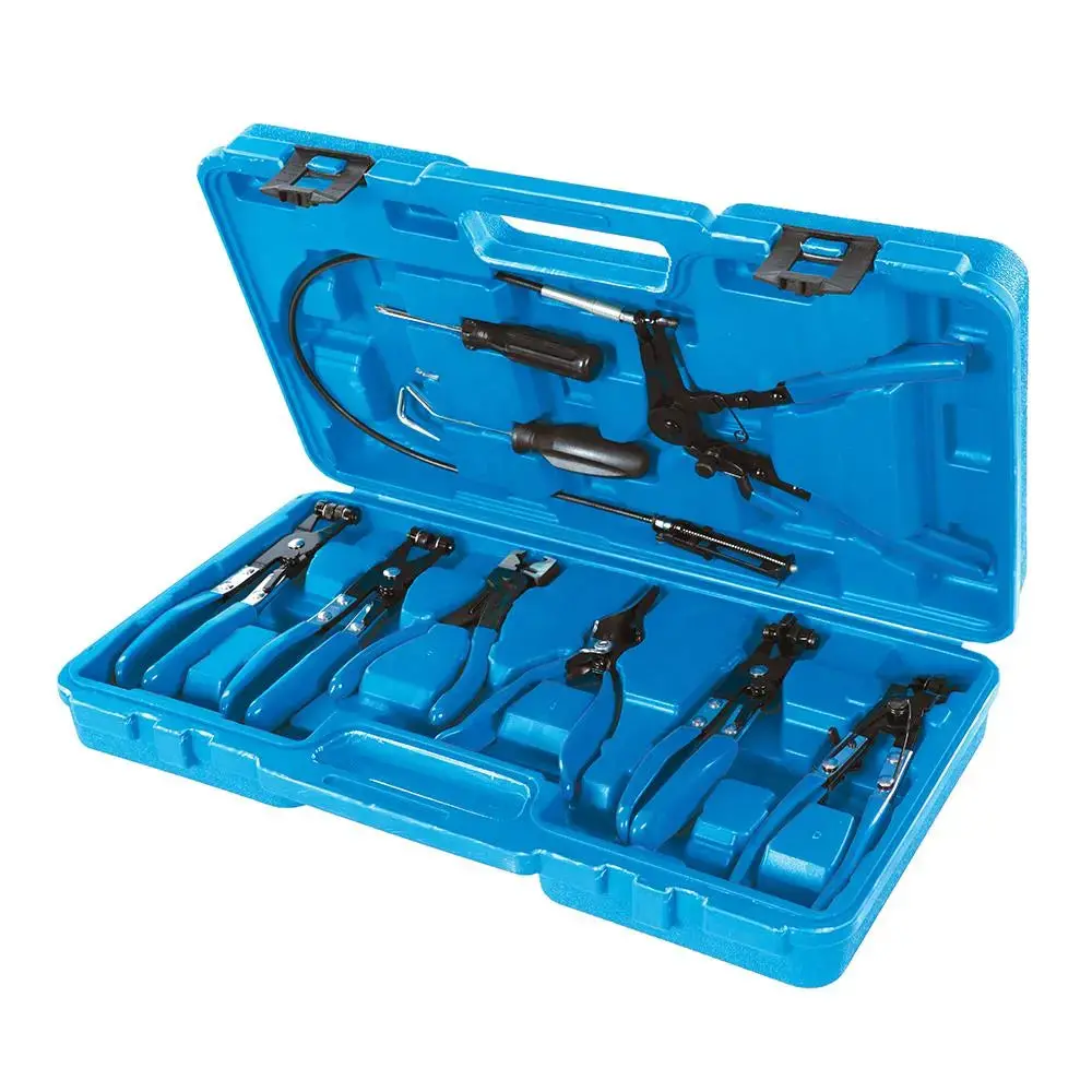 Silverline Hose Clip Removal Tool Set 9Pce 18 - 54Mm 1
