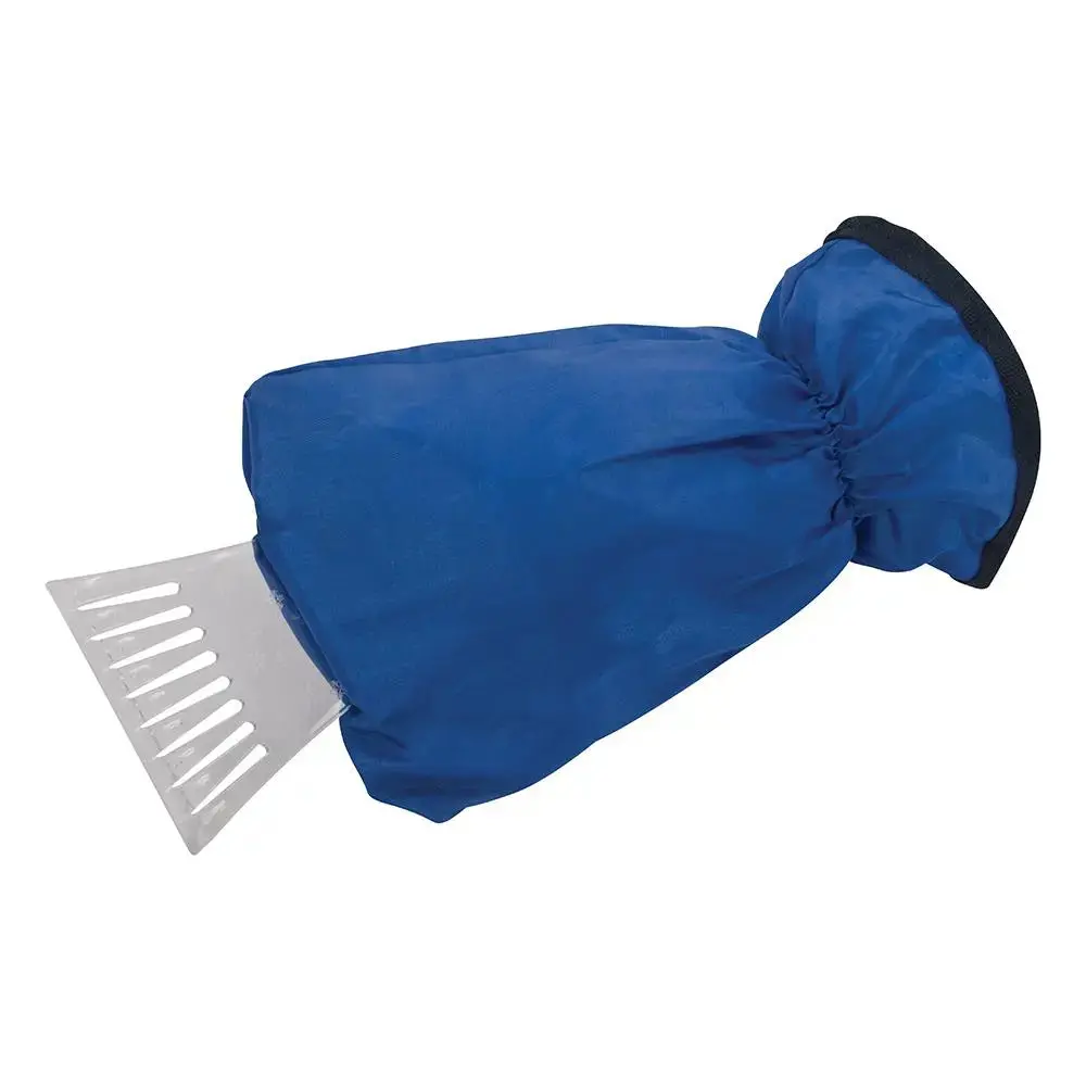 Silverline Ice Scraper & Mitt Car Van Windscreen Winter Glove Insulated 1