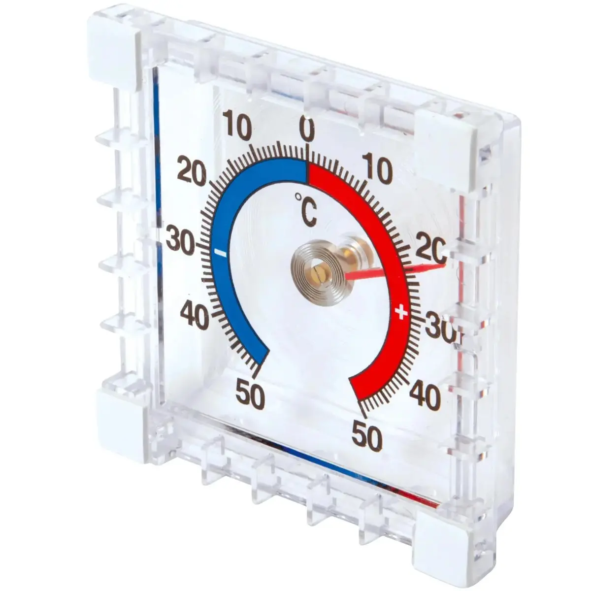Silverline Indoor/Outdoor Stick On Thermometer Wall Garden Greenhouse Home 1