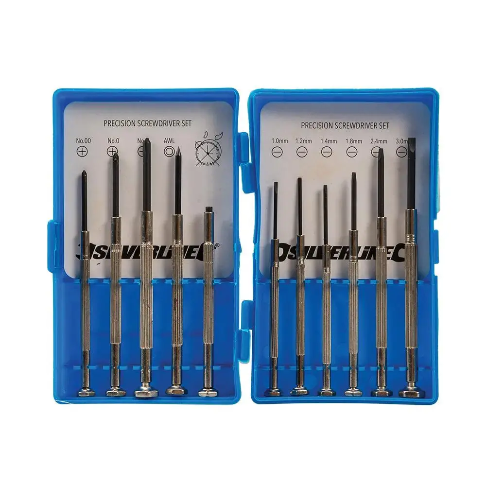 Silverline Jewellers Screwdriver Set 11Pce 633602 1