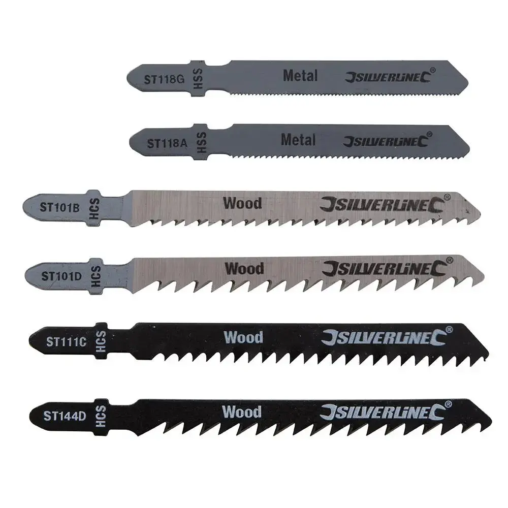 Silverline Jigsaw Blade Set 30Pce Wood/Metal 234184 1