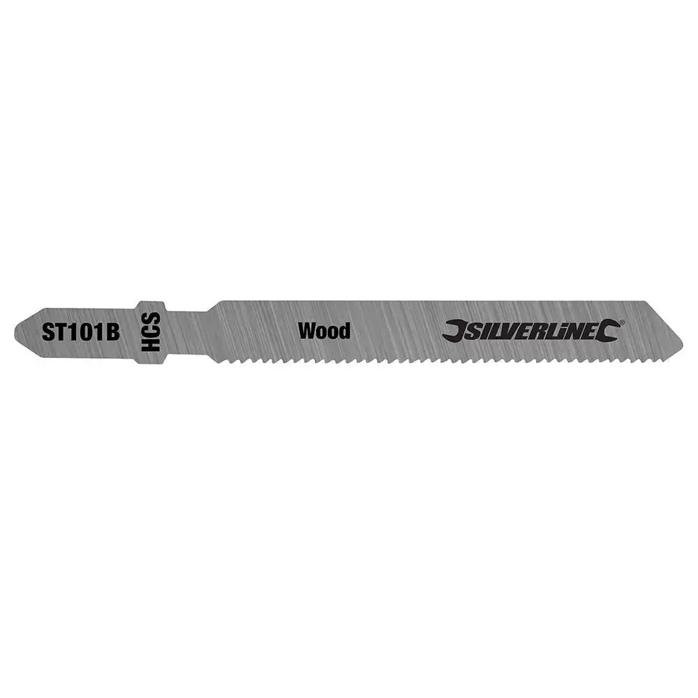 Silverline Jigsaw Blades For Wood 5Pk St101b 228224 1