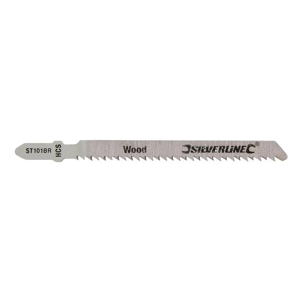 Silverline Jigsaw Blades For Wood 5Pk St101br 233425 1