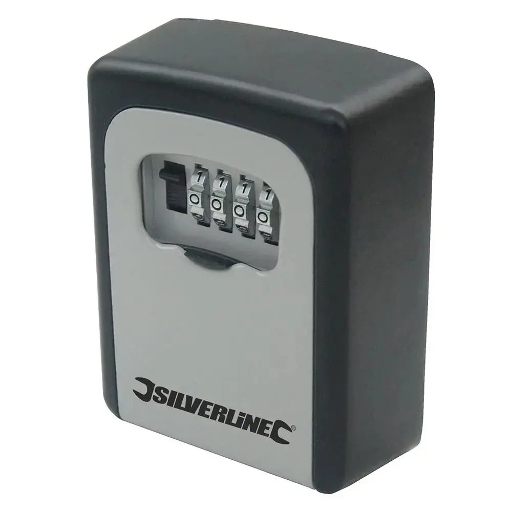 Silverline Key Safe Wall-Mounted 121 X 83 40Mm 309218 1
