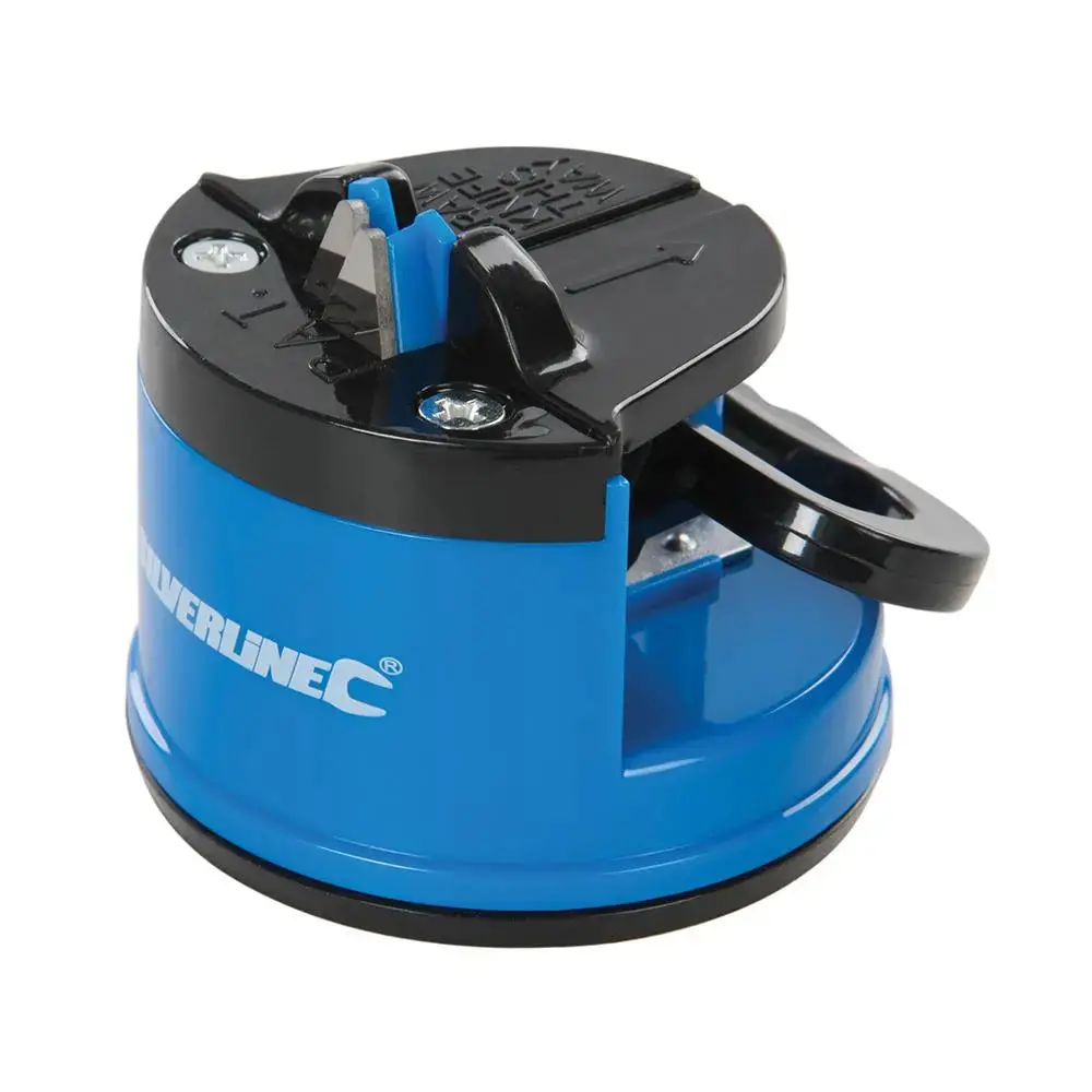 Silverline Knife Sharpener With Suction Base 60 X 65 60Mm 270466 1
