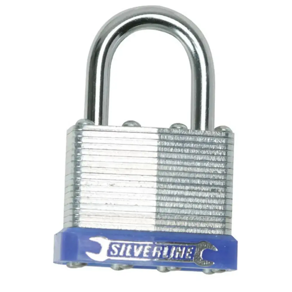 Silverline Laminated Padlock 40Mm 224515 1