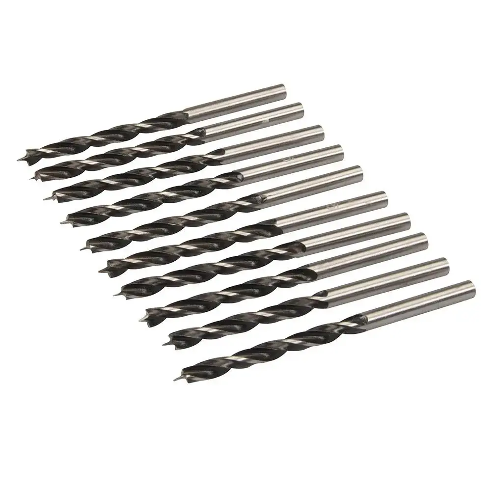 Silverline Lip & Spur Drill Bits 10Pk 5Mm 637440 1
