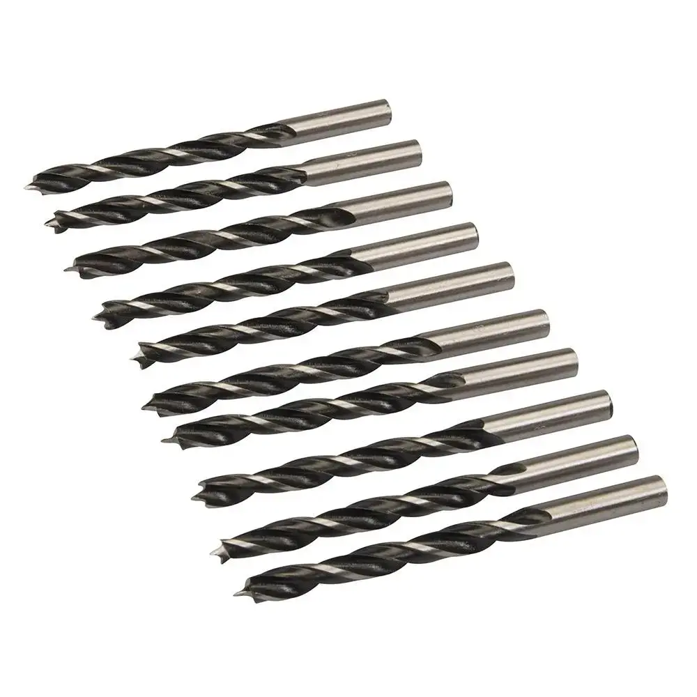 Silverline Lip & Spur Drill Bits 10Pk 8Mm 721675 1