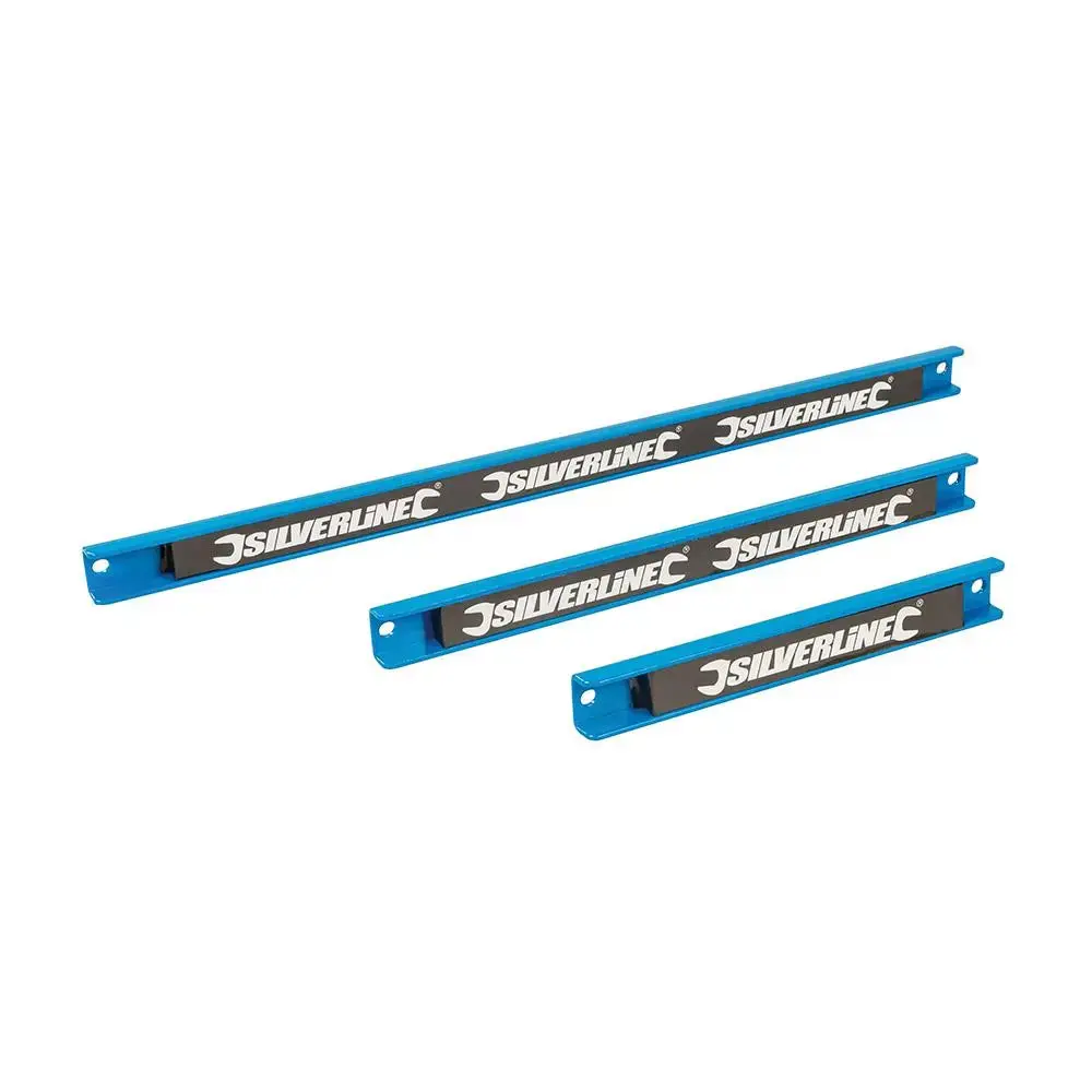 Silverline Magnetic Tool Rack Set 3Pce 200, 300 & 460Mm 633950 1