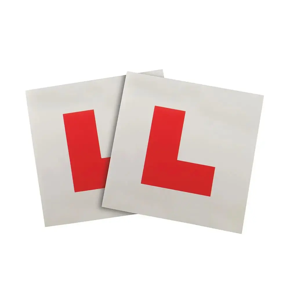 Silverline Magnetic 'L' Plates 2Pce 583036 1