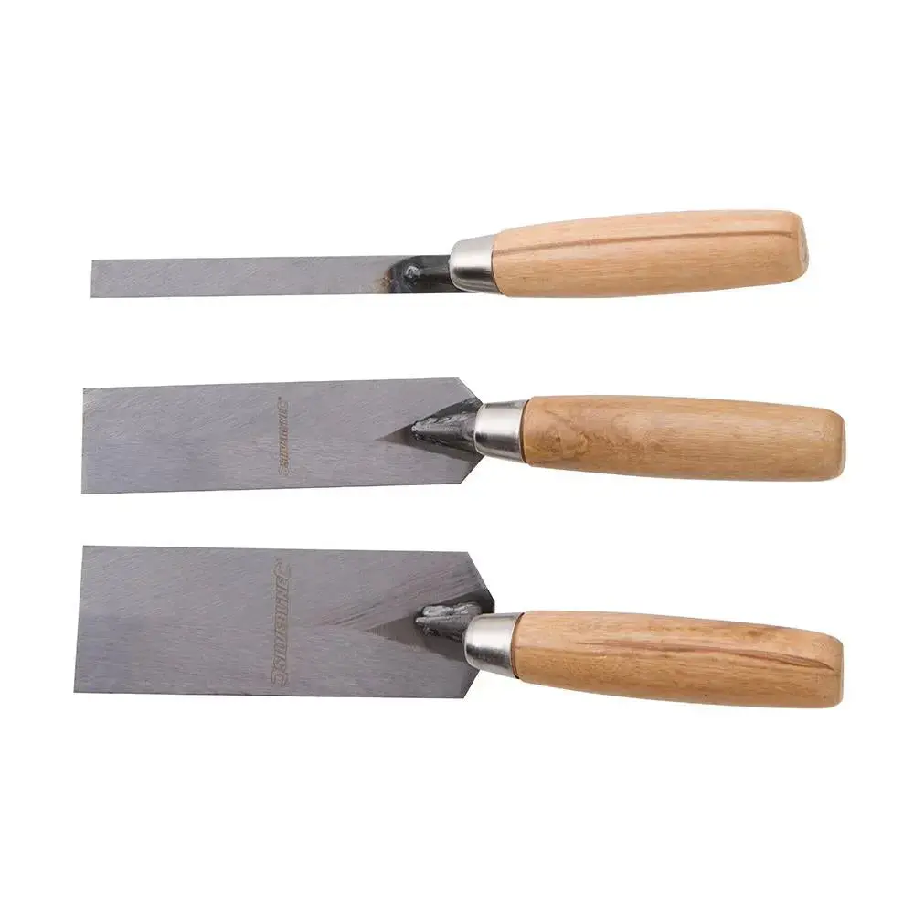 Silverline Margin Trowel Set 3Pce 13, 38, 51Mm 868500 1