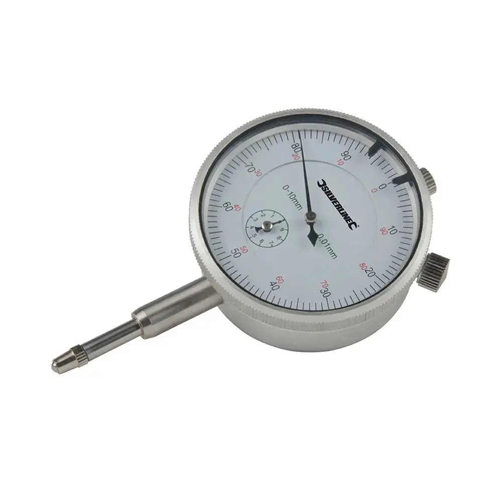 Silverline Metric Dial Indicator 0 - 10Mm 196521 1