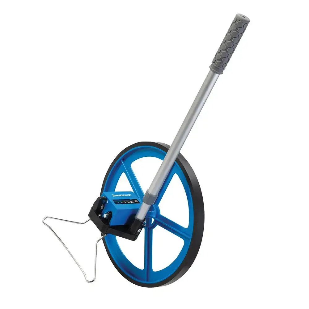 Silverline Metric Measuring Wheel 0 - 99,999.9M 633468 1