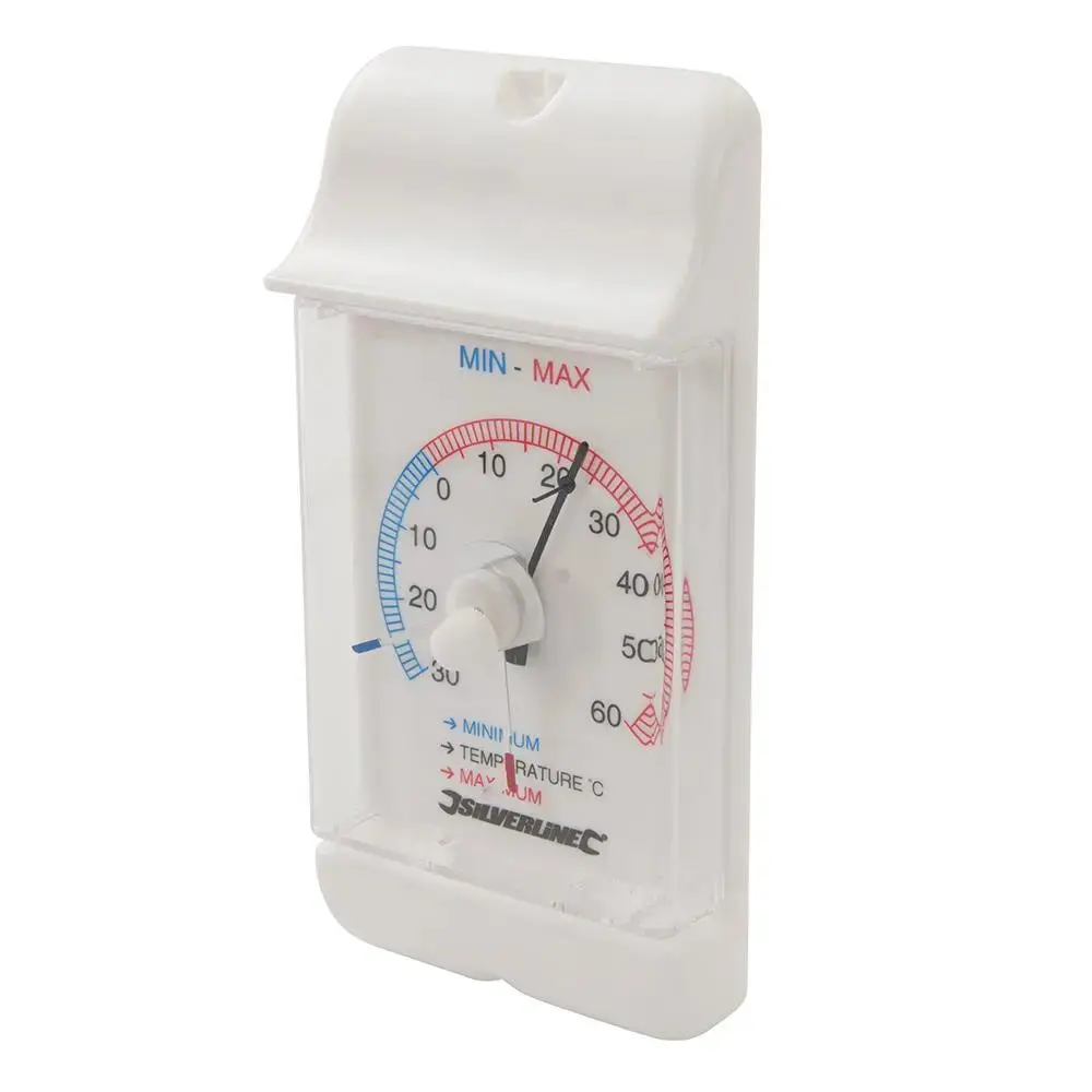 Silverline Min/Max Dial Thermometer -30° To +60°C 573268 1
