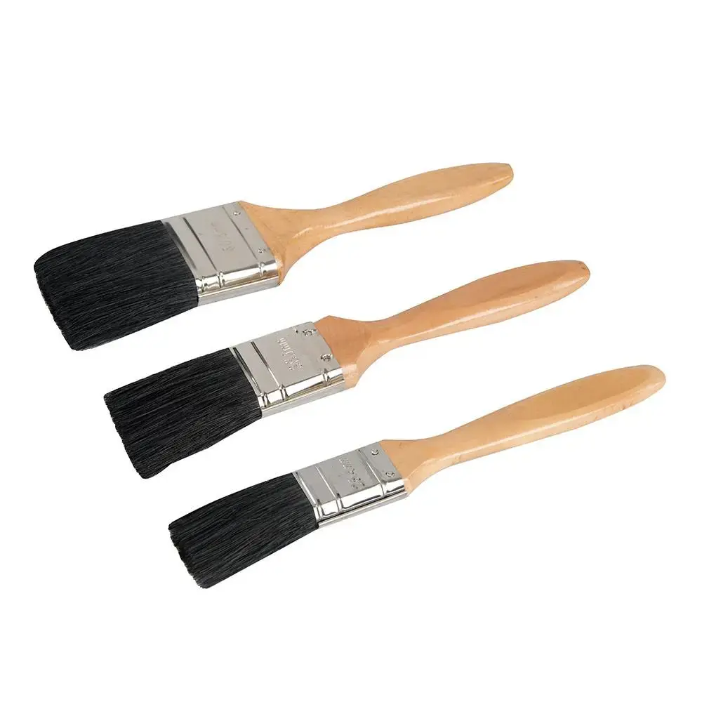 Silverline Mixed Bristle Brush Set 3Pce 868557 1