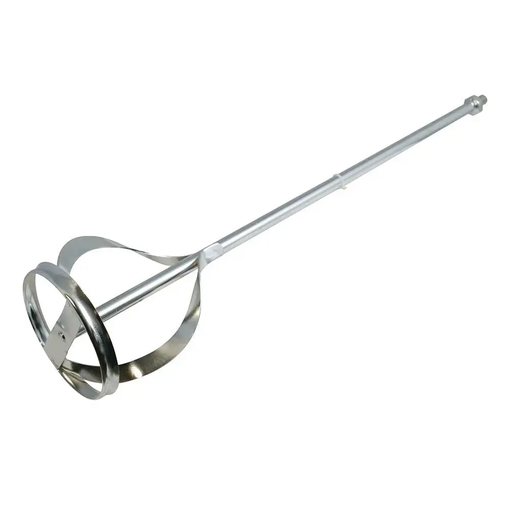 Silverline Mixing Paddle Zinc Plated 600 X 155Mm 675199 1