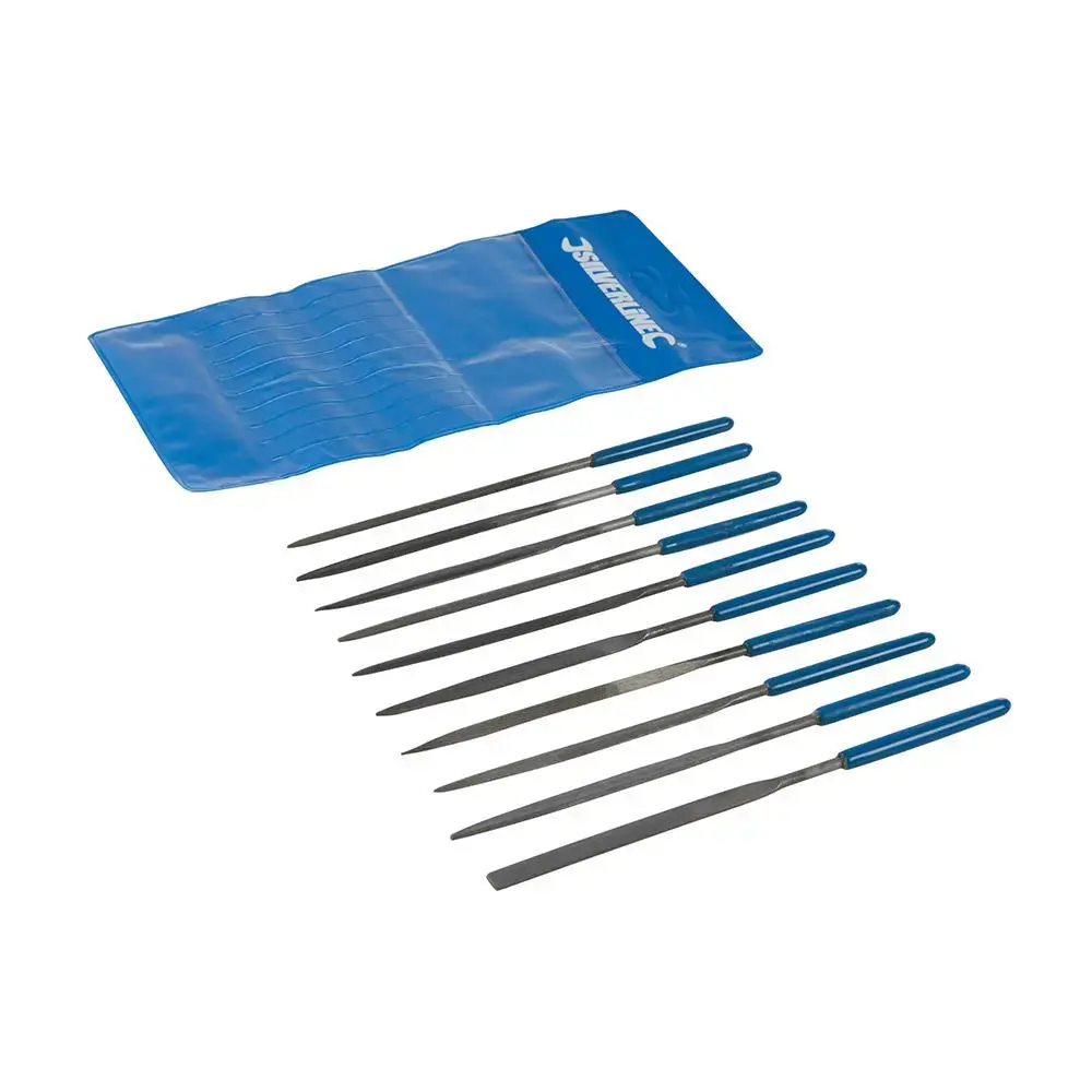 Silverline Needle File Set 10Pce Ms100 1