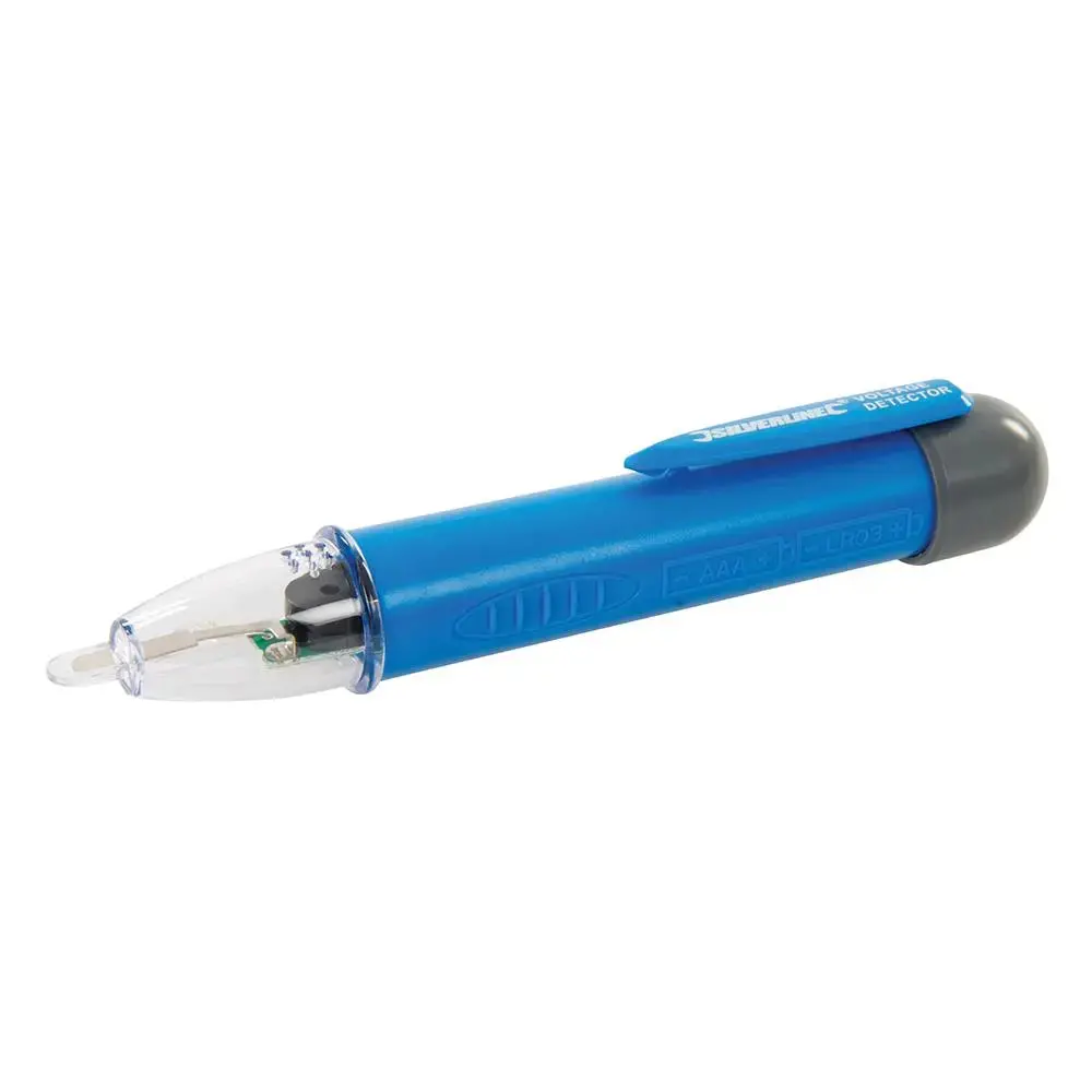 Silverline Non Contact Voltage Tester Ac Voltage Detector Electrical Pen Wire 2
