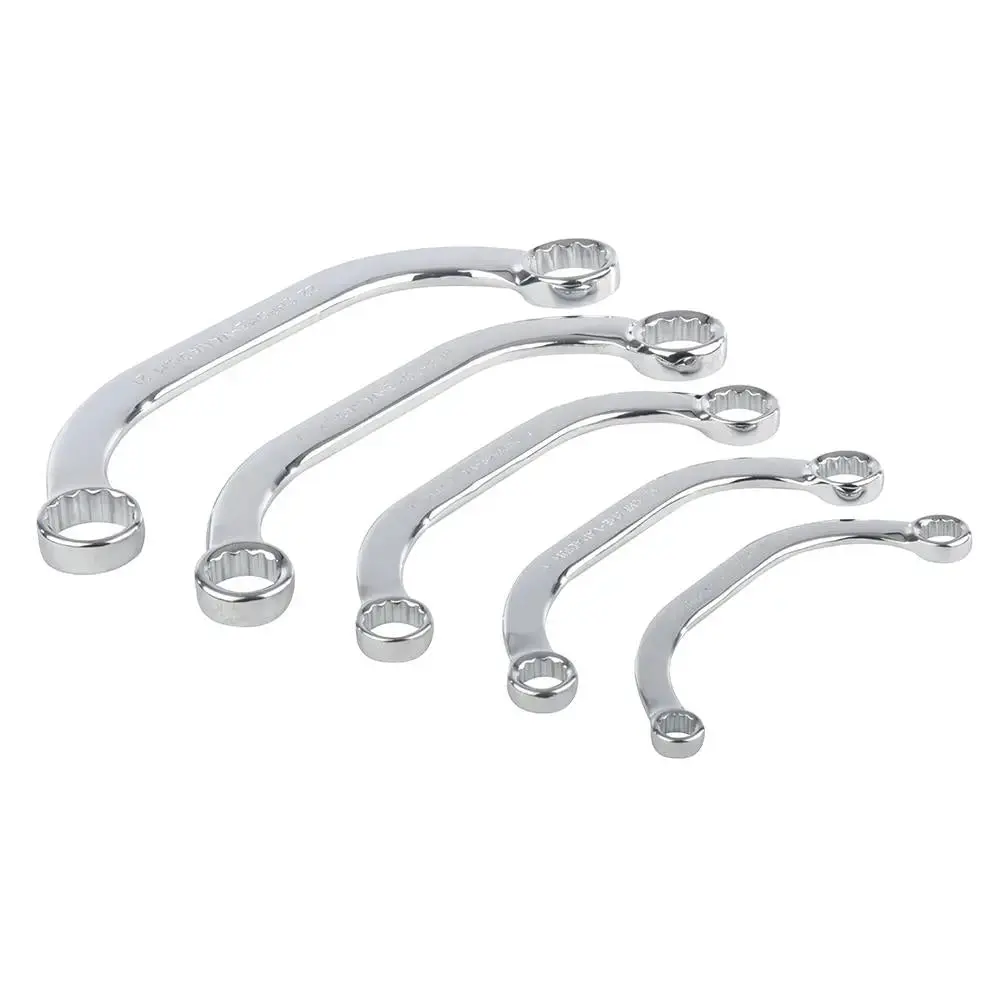 Silverline Obstruction Spanner Set 5Pce 8 - 22Mm 945235 1