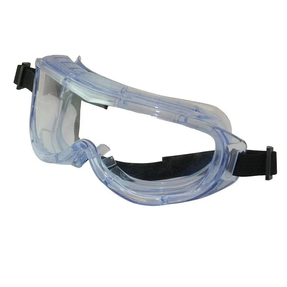 Silverline Panoramic Safety Goggles Clear Lens Adjustable Glasses 1