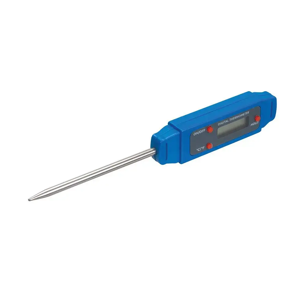 Silverline Pocket Digital Probe Thermometer Slimline Food Meat Bbq Cooking 1