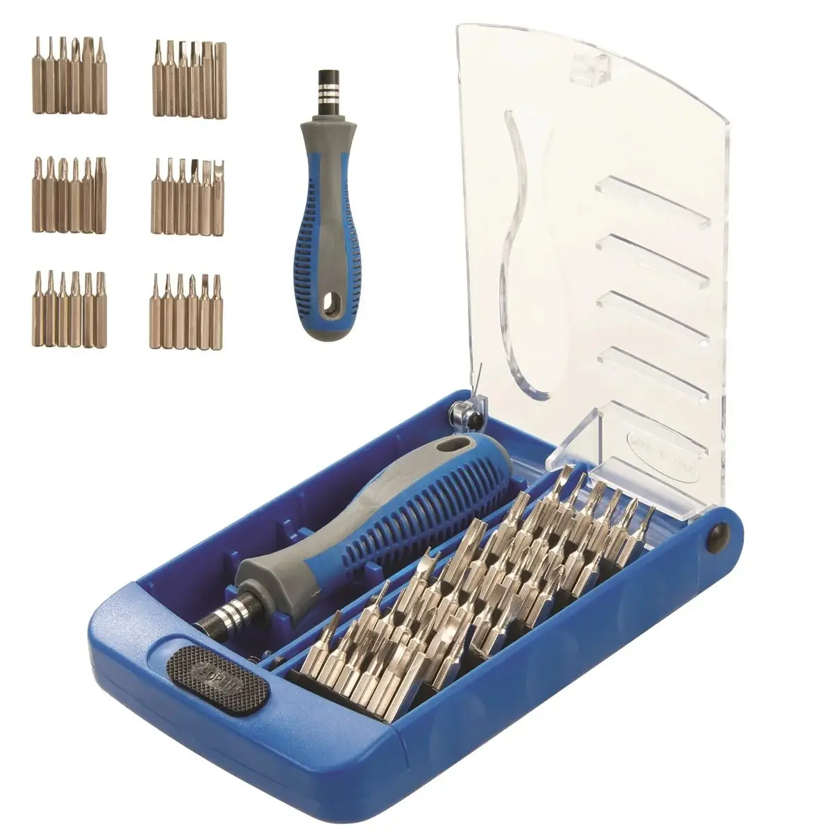 Silverline Precision Screwdriver Bit Set 37Pce 1