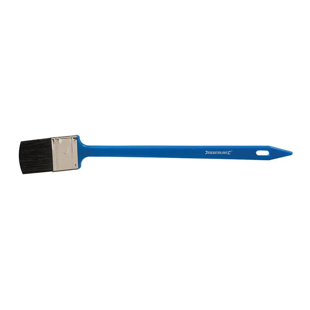 Silverline Radiator Long Reach Paint Brush Handle Flexible Decorating Diy 1