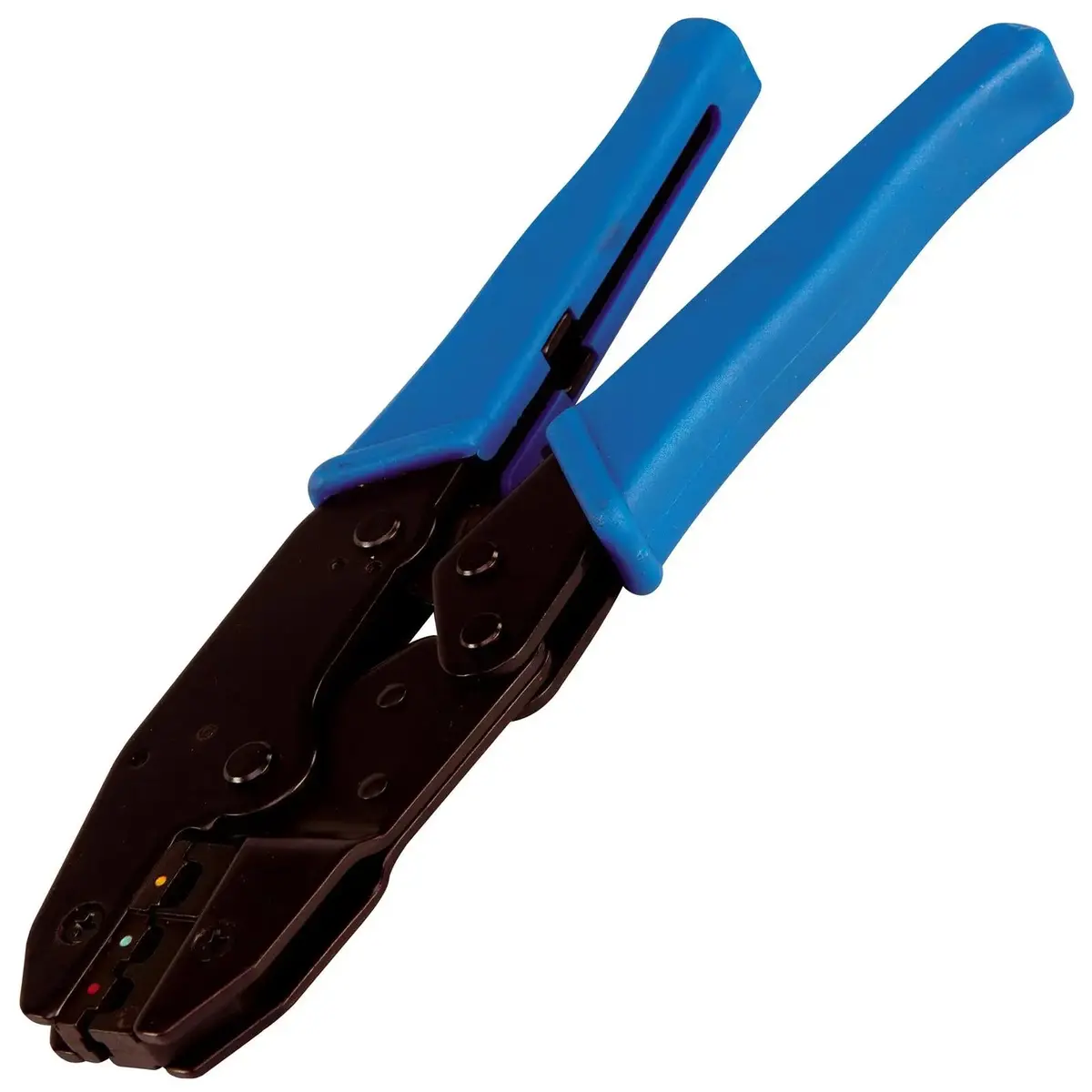 Silverline Ratchet Crimping Pliers Insulated Terminals Crimpers Heavy Duty 2