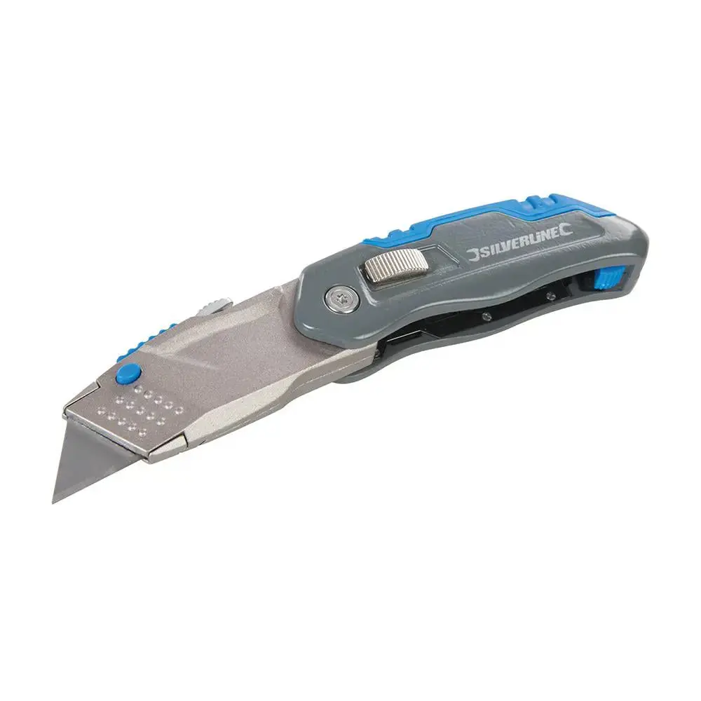 Silverline Retractable Folding Knife 165Mm 536978 1