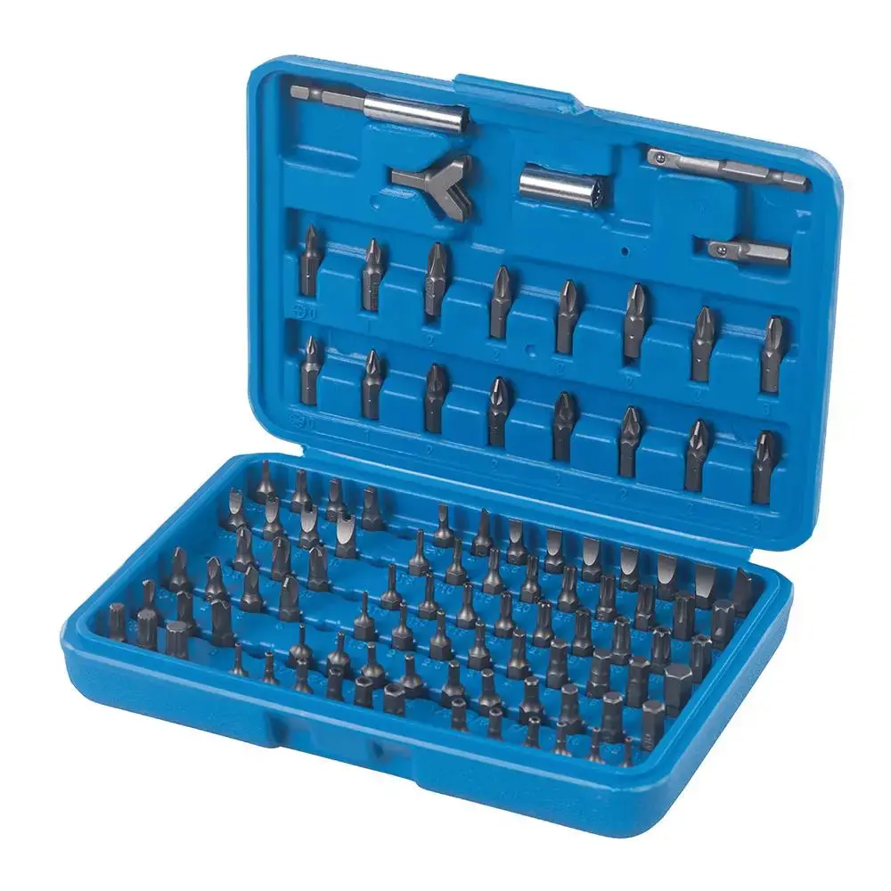 Silverline Screwdriver Bit Set 100Pce 633840 1
