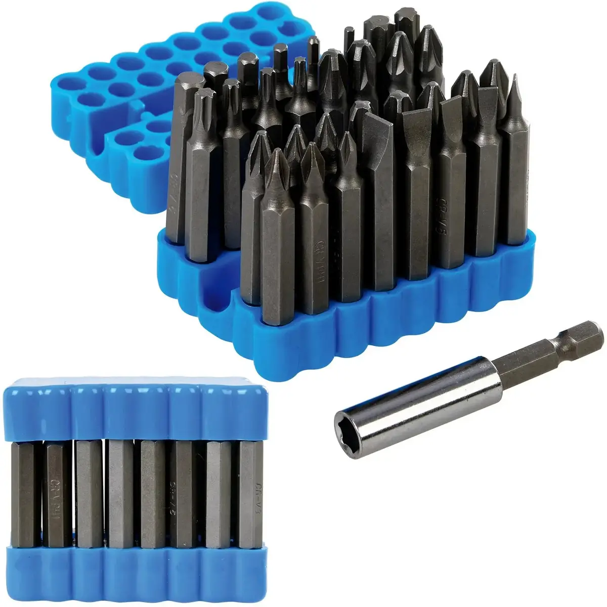 Silverline Screwdriver Bit Set 50Mm 33 Pieces 1
