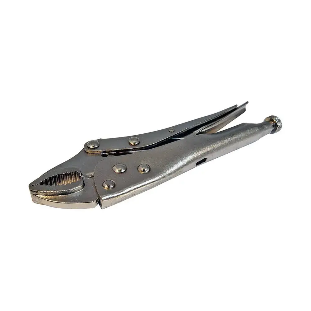 Silverline Self-Locking Pliers 180Mm Curved Pl105 1