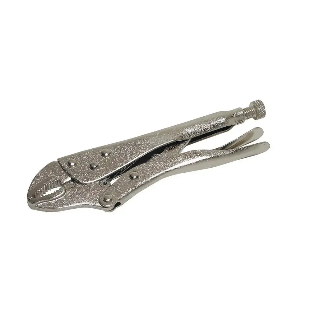 Silverline Self-Locking Pliers 220Mm Curved Pl100 1