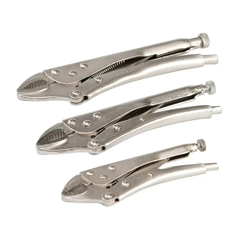 Silverline Self Locking Pliers Set 3Pce Pl109 1
