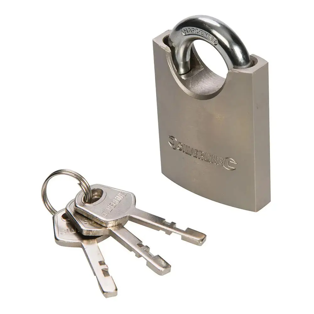 Silverline Shrouded Padlock 50Mm 298532 1