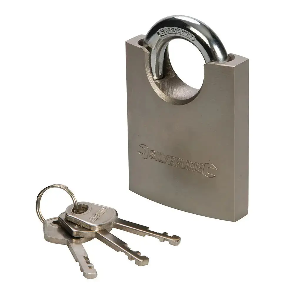 Silverline Shrouded Padlock 60Mm 801285 1