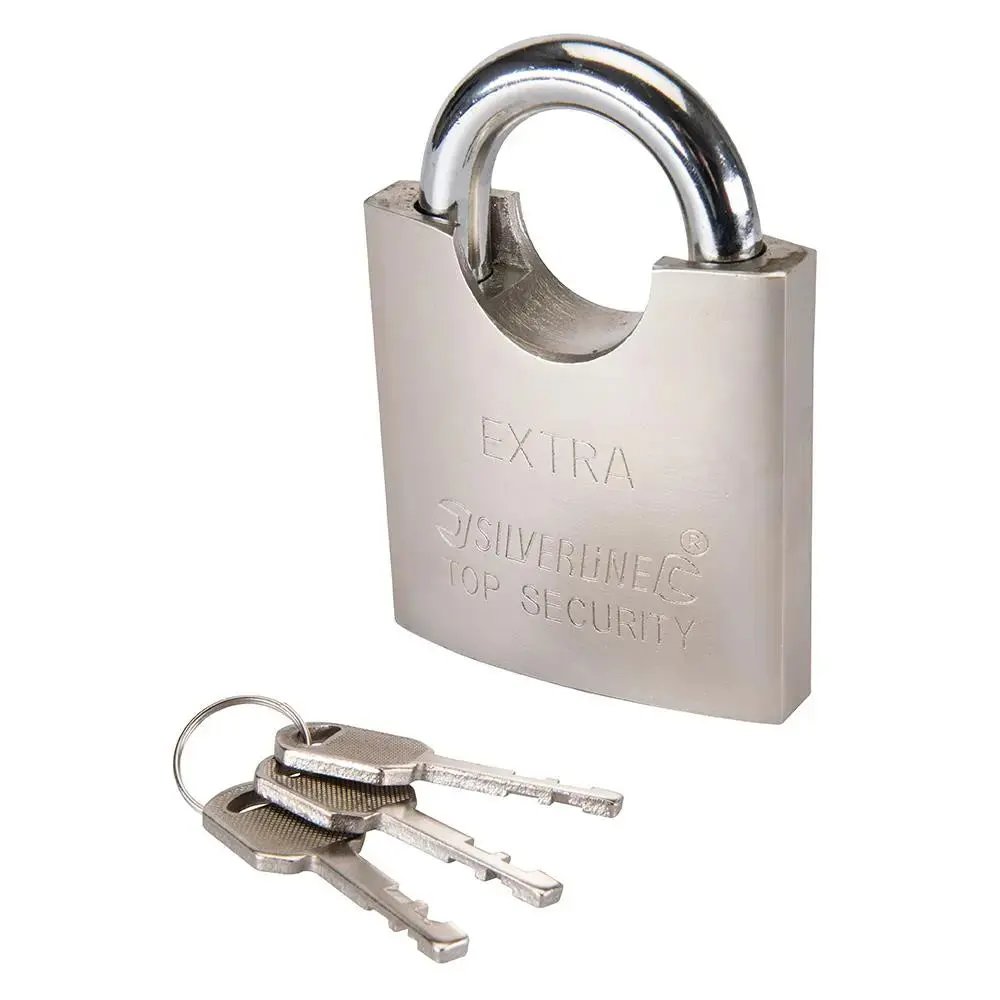 Silverline Shrouded Padlock 70Mm 260329 1