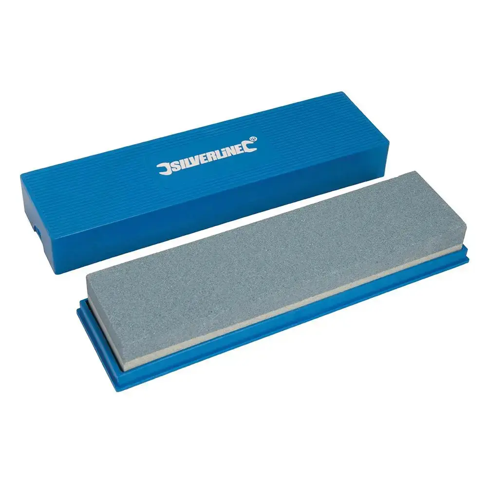 Silverline Silicon Carbide Combination Sharpening Stone Fine / Medium Grade Cb14 1