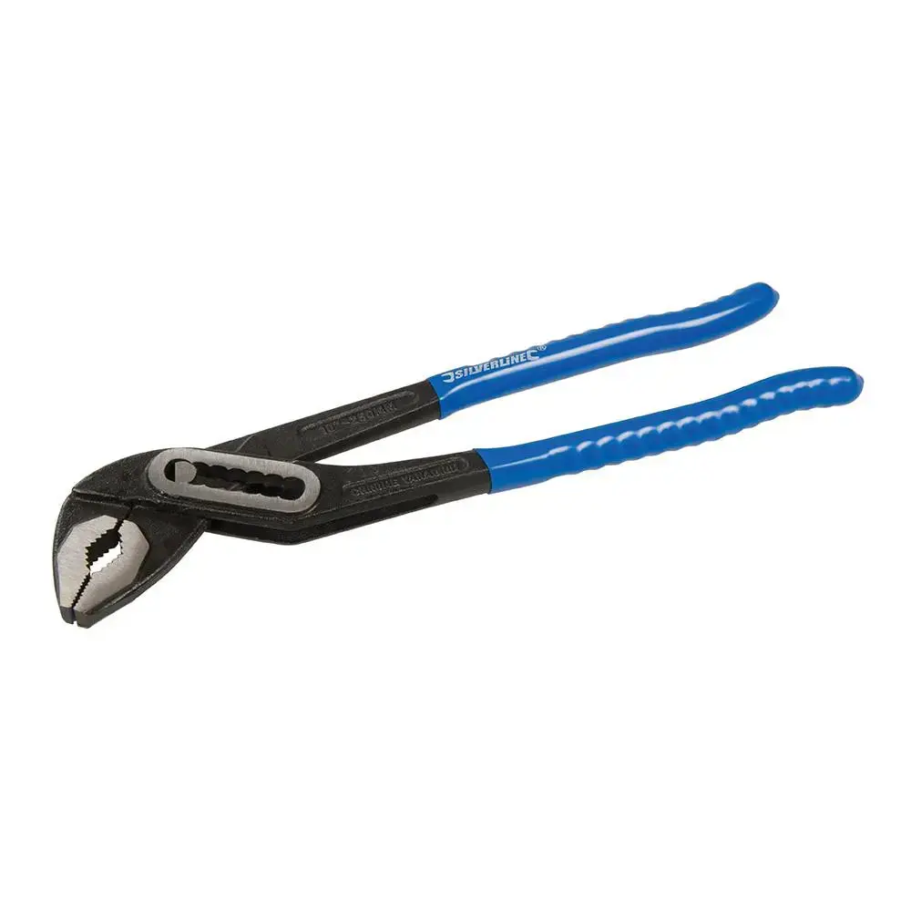Silverline Slim Jaw Waterpump Pliers Length 250Mm - 40Mm Pl22 1