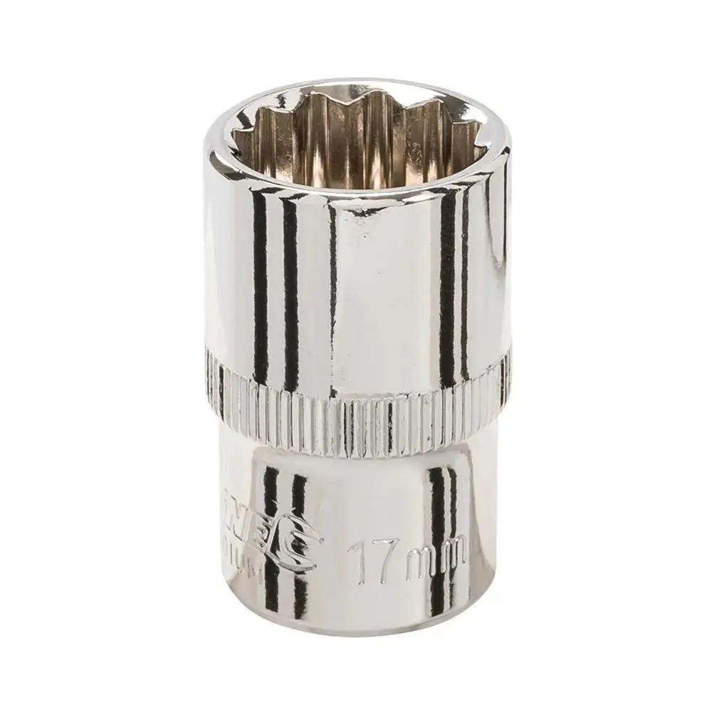 Silverline Socket 1/2" Drive 12Pt Metric 17Mm 676654 1