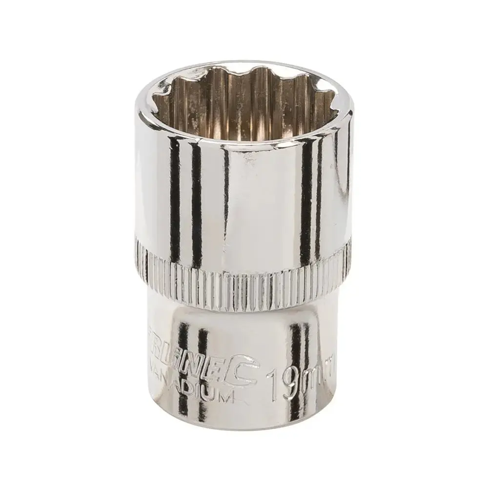 Silverline Socket 1/2" Drive 12Pt Metric 19Mm 687231 1
