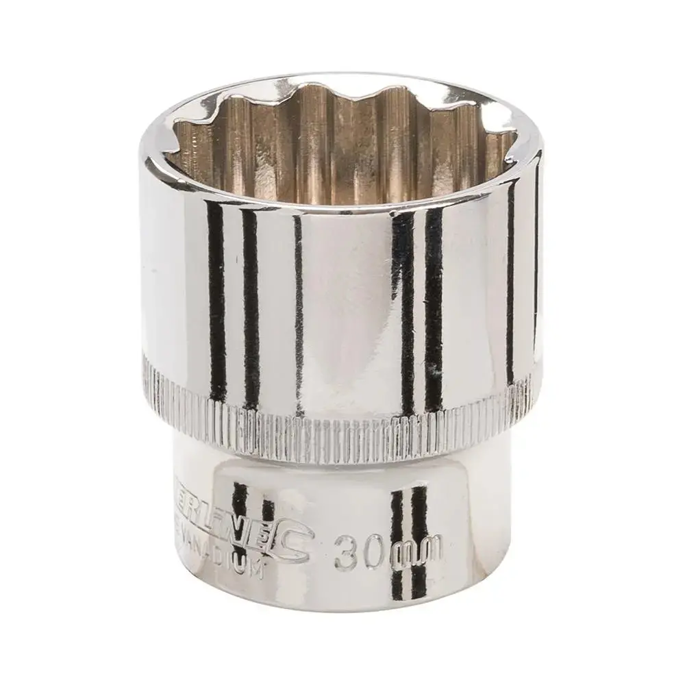 Silverline Socket 1/2" Drive 12Pt Metric 30Mm 736697 1