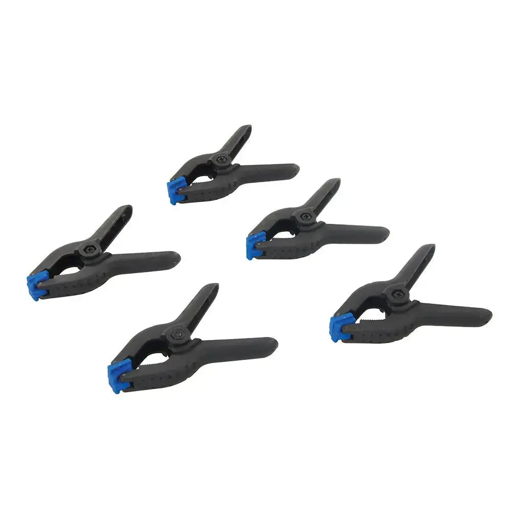 Silverline Spring Clamps 5Pk 65Mm Length / 30Mm Jaw 250136 1