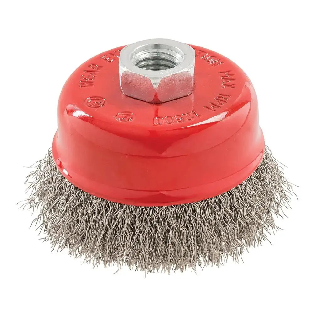 Silverline Stainless Steel Crimp Cup 75Mm 298755 1